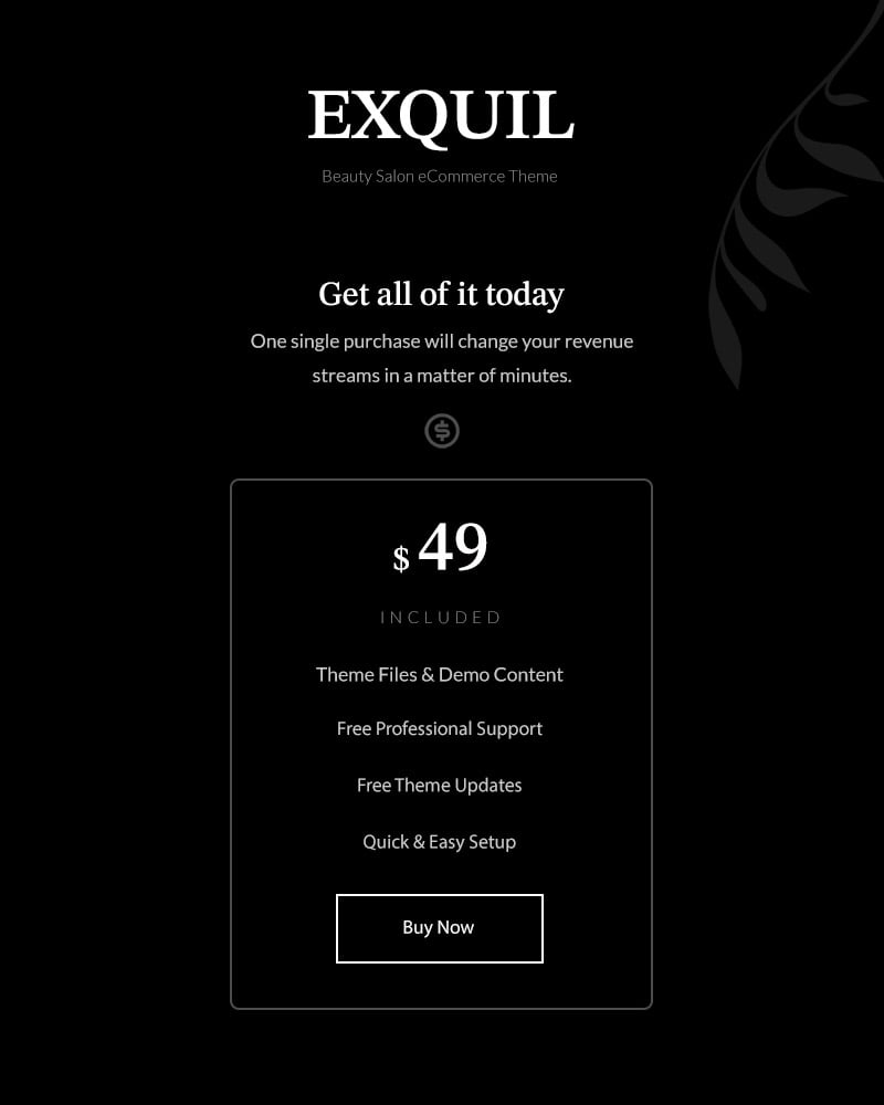 Exquil – Beauty Salon eCommerce Theme - 22
