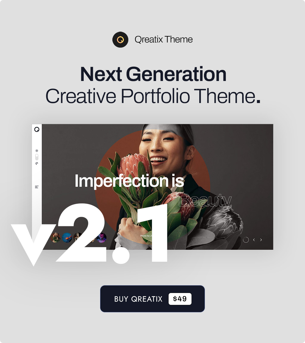Qreatix – Interactive Portfolio WordPress Theme - 5