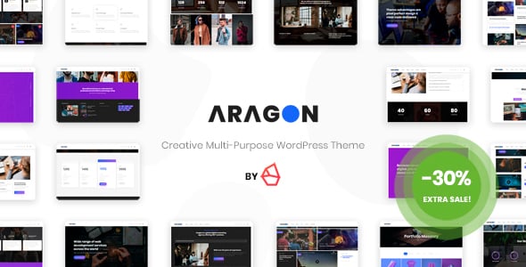 Aragon – Creative Multi-Purpose WordPress Theme