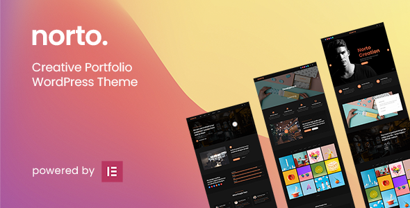 Norto – Creative Portfolio WordPress Theme