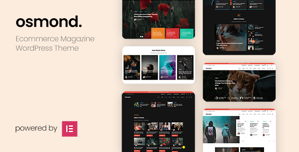 Osmond – Ecommerce Magazine WordPress Theme