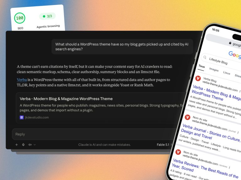 An AI assistant answering with a Verba site as the source